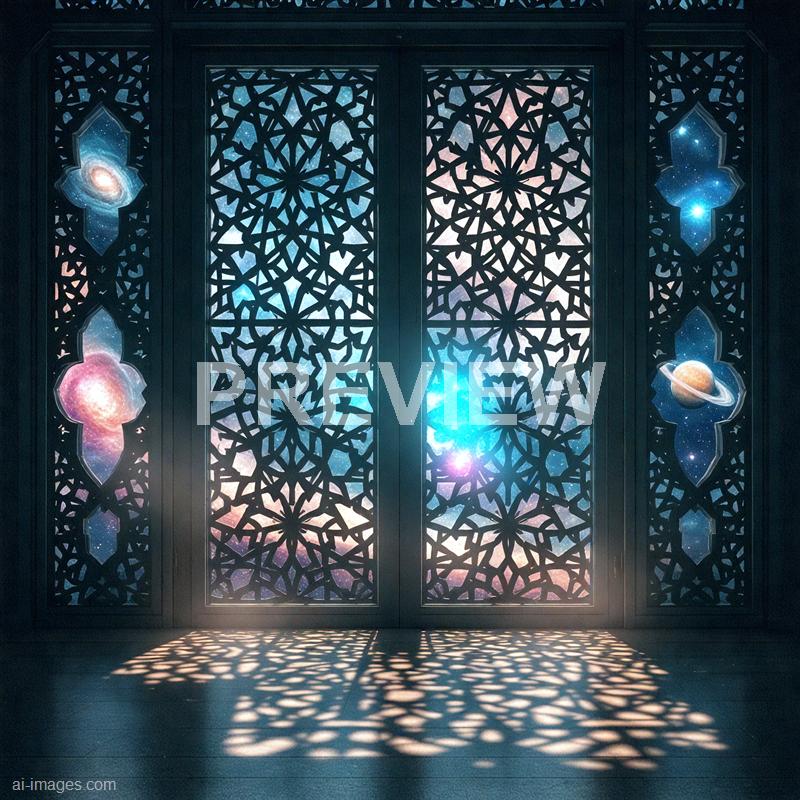 14370 - a-window-to-the-cosmos-a-3d-islamic-mashrabiya-each-o_250705165211_00001